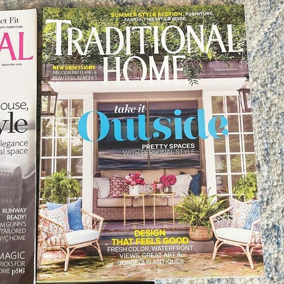 Lot of 3 Traditional Home Magazine Issues 2016 2019 2020 Design Decor - Picture 3 of 7